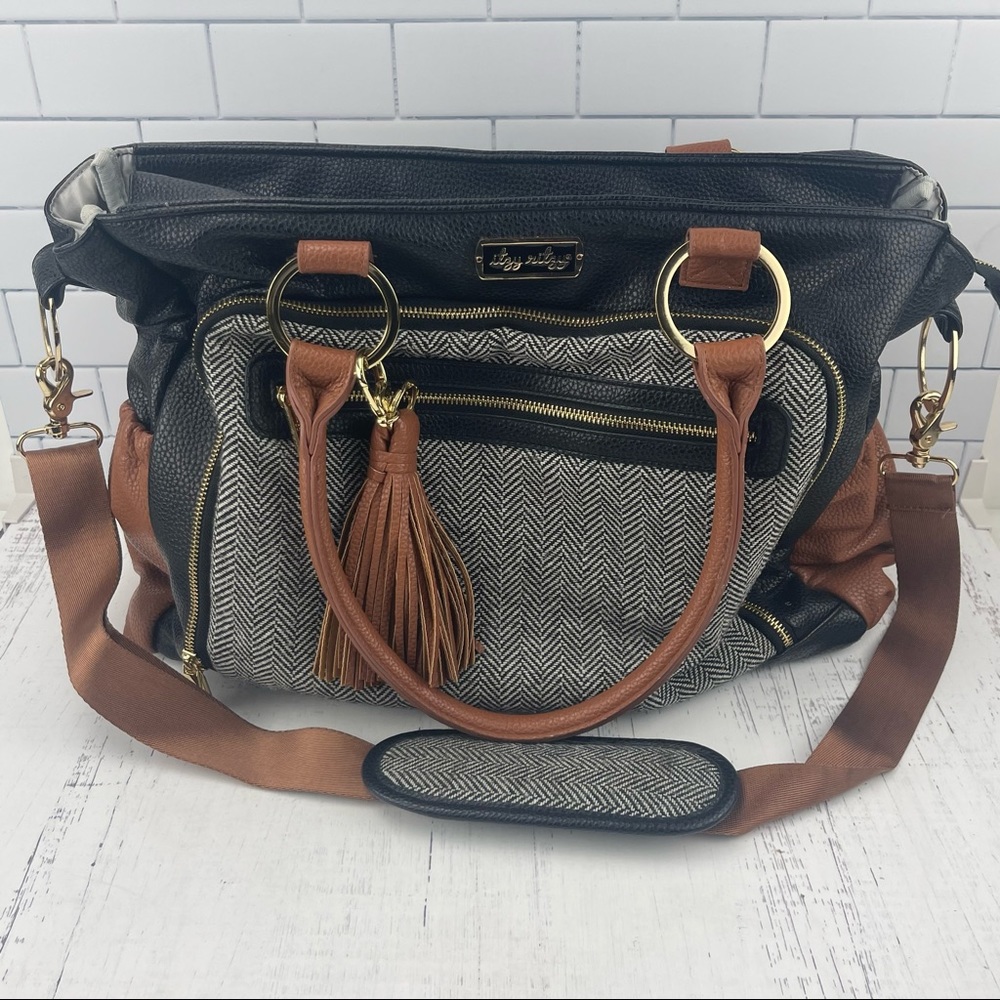 Itzy Ritzy Coffee & Cream Tribe Tote Diaper Bag
